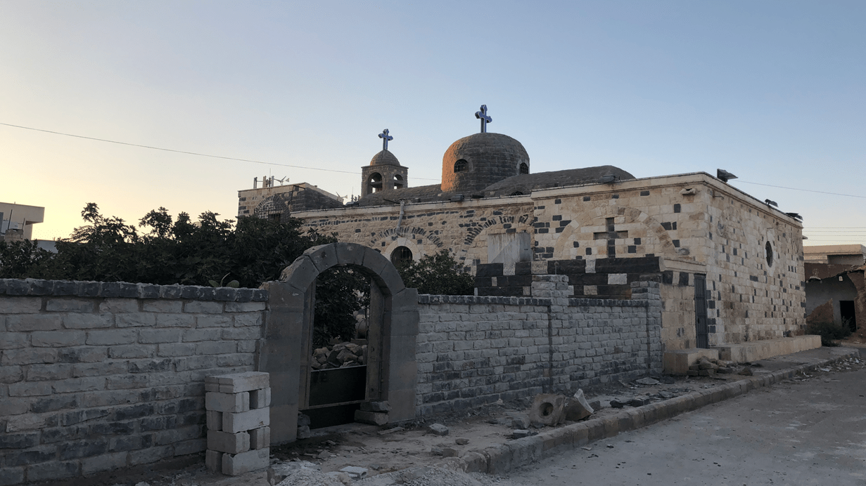 A church building in Syria. The Church has been part of society in Syria for around 2,000 years. When the earthquakes struck on 6 February 2023, many church buildings became safe shelters for those whose homes had been damaged or destroyed.