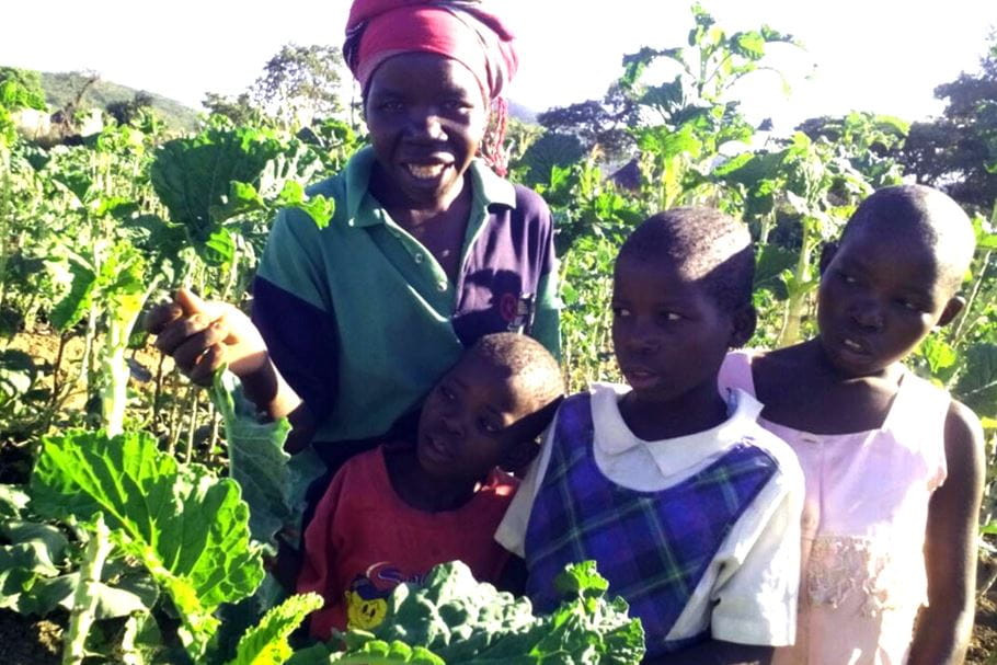 Patience and family in field of new crops