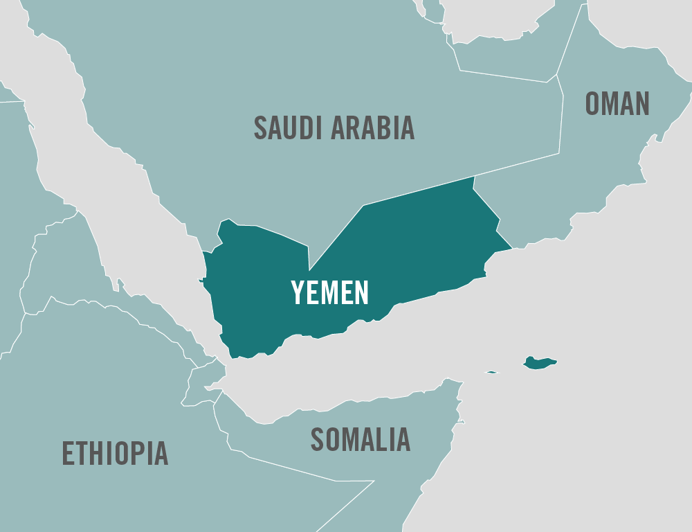 Map of Yemen