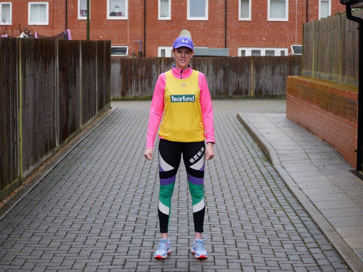 Jenny Pullen preparing to run 12 half-marathons in 12 months.