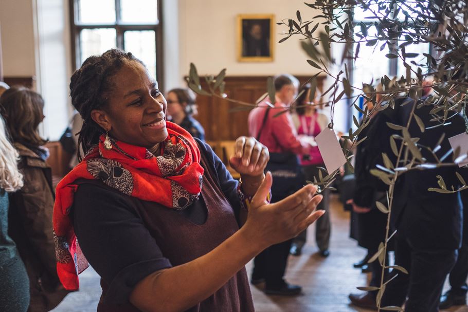 Ali Angus, who leads Eco Church at St Leonard's, Streatham