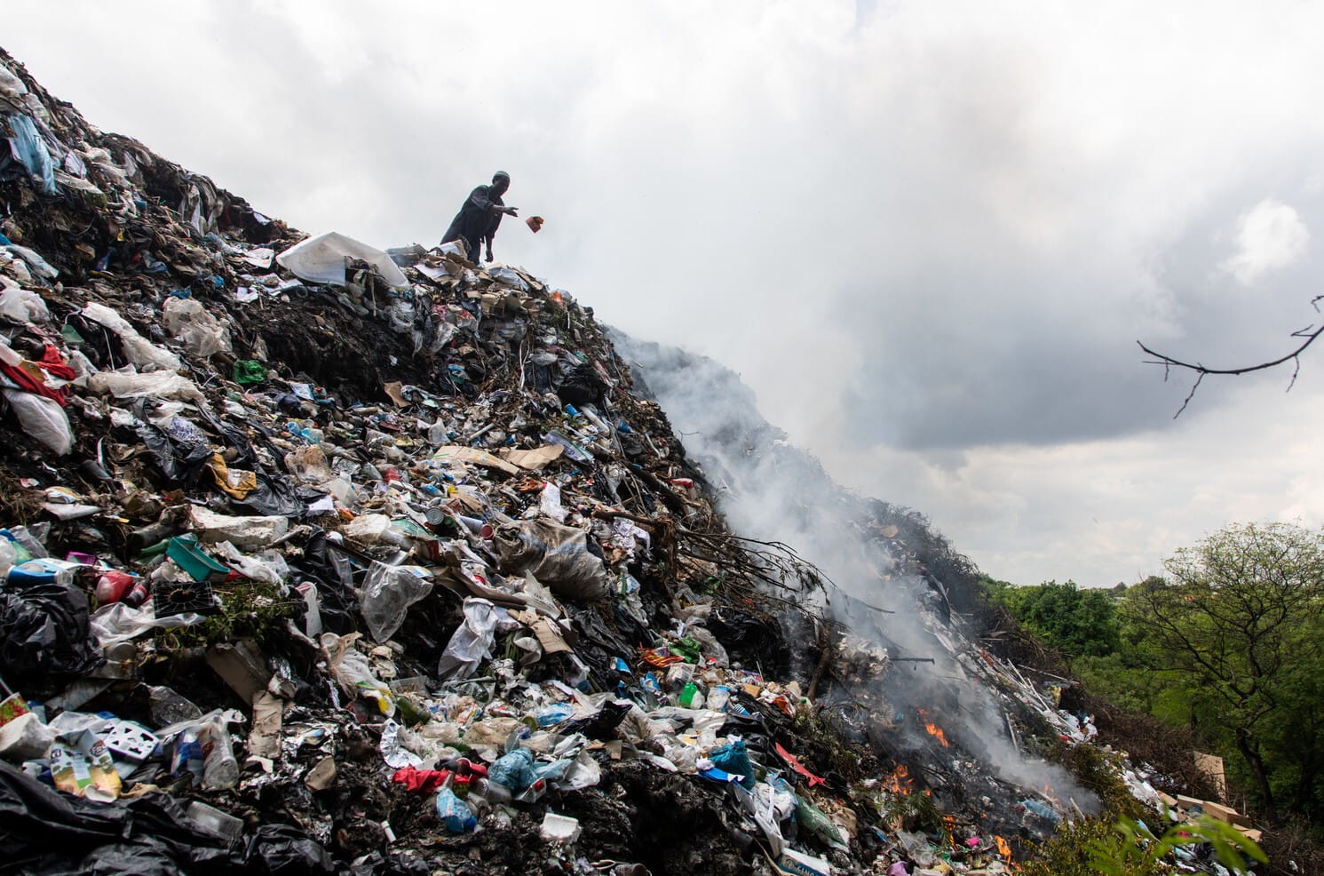Rubbish dump in Tanzania 