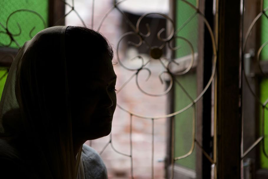 Trafficked Woman photo