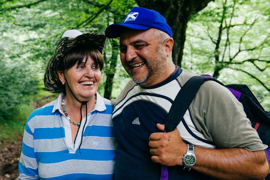 Vardan with Baroness Cox