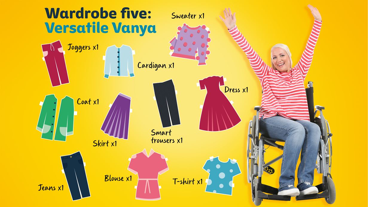 Wardrobe five: Versatile Vanya