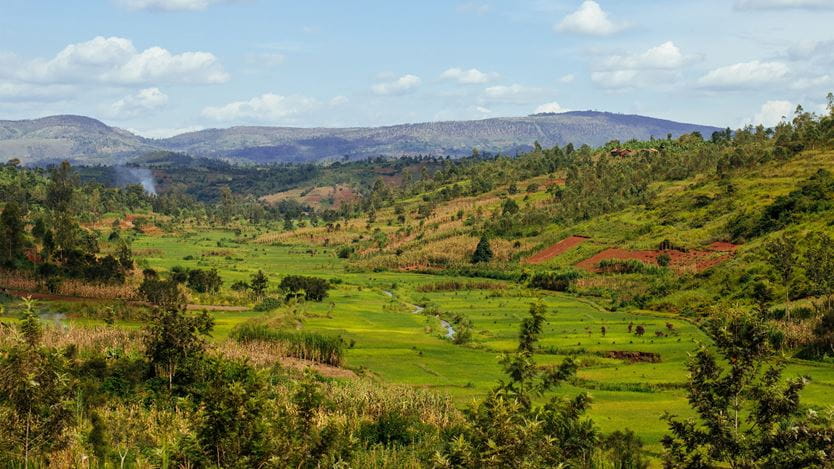 Photo of landscape. Credit Tom Price/Tearfund