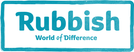 World of Difference stamp - rubbish edition