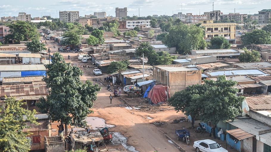 A skyline in Burkina Faso