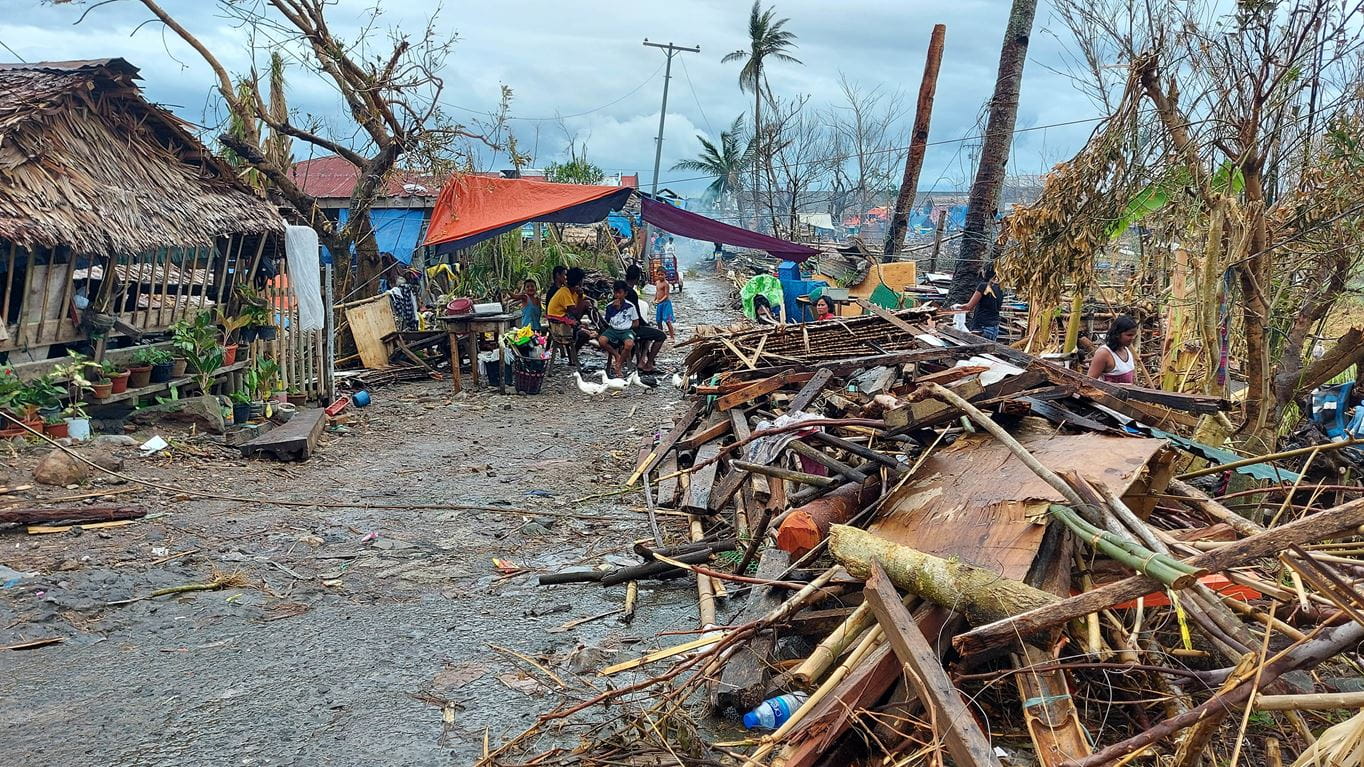 Aftermath of Typhoon Goni, Philippines