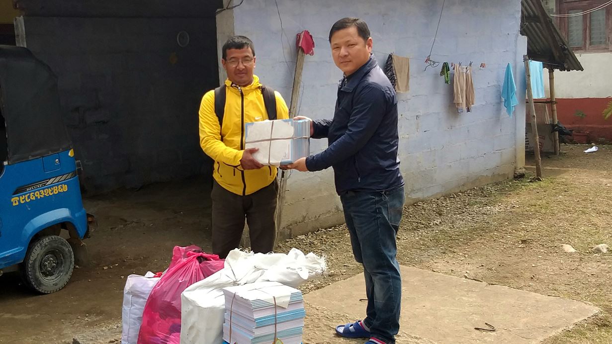 40 students in Nepal were equipped with uniforms, backpacks, and other school supplies by our local church partner.