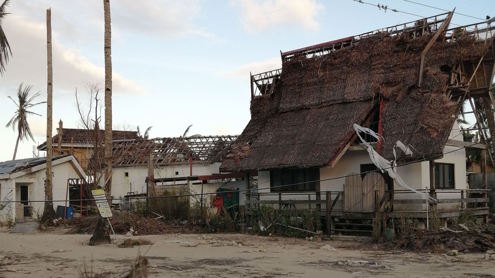 More than 500,000 homes have been damaged by the powerful storm. Credit: Tearfund partner