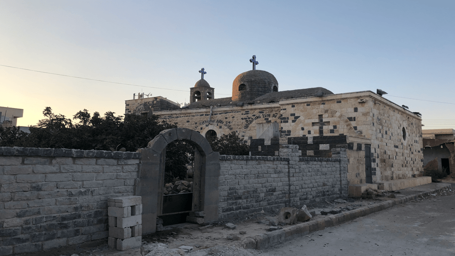 A church building in Syria. The Church has been part of society in Syria for around 2,000 years. When the earthquakes struck on 6 February 2023, many church buildings became safe shelters for those whose homes had been damaged or destroyed.